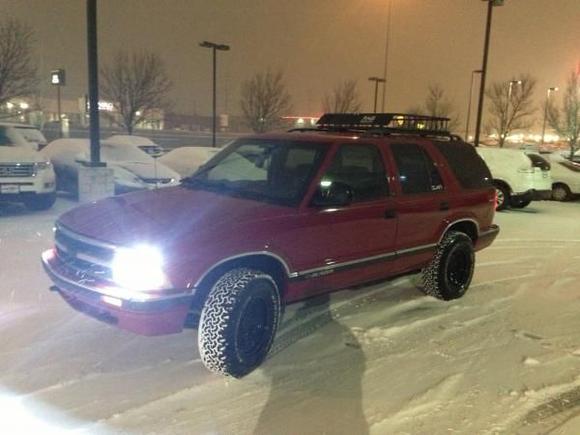 She's made for the snow