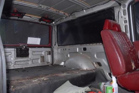 after gutting the inside