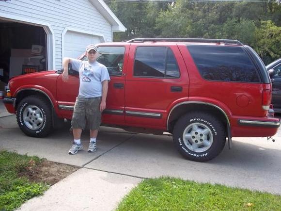 Me with my baby