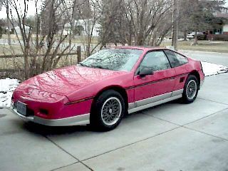 86 Fiero GT LF, crashed 1999, being rebuilt