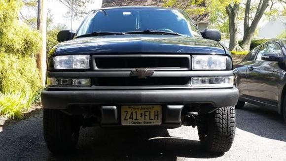 Painted grill and new turn markers