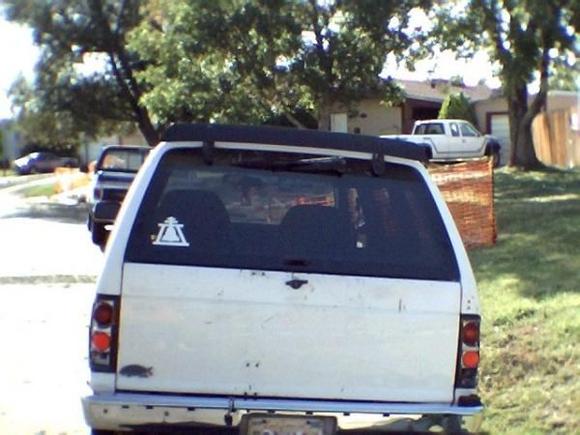 rear of the blazer