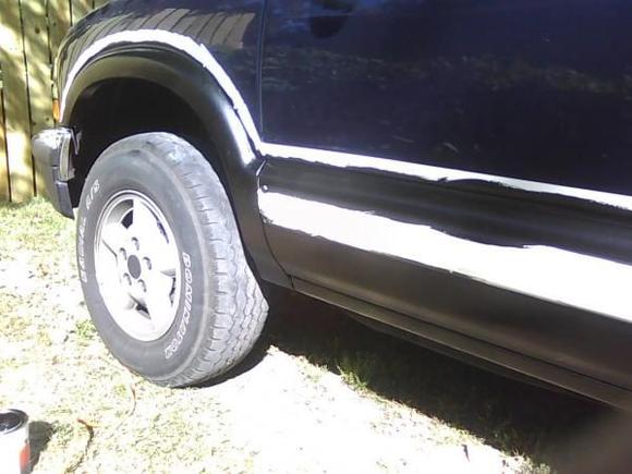 bedliner still going on.