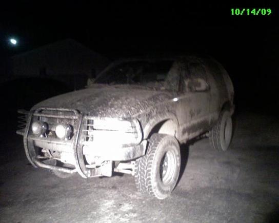 jsut got home after some night wheelin