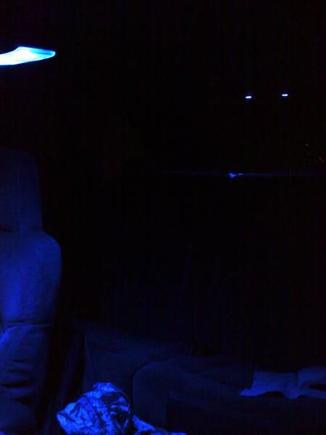 dome light and rear dome light blue led