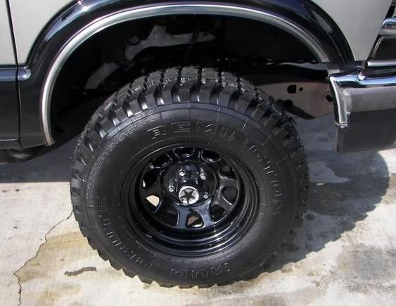 Pro Comp rims with 30/9.50/15 Remington Mud Brute