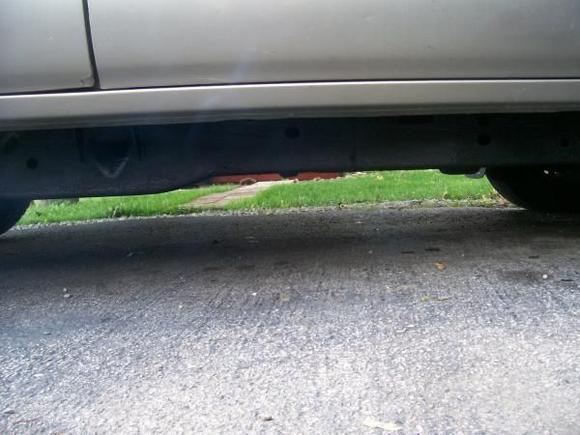 Frame after Roll on bed liner