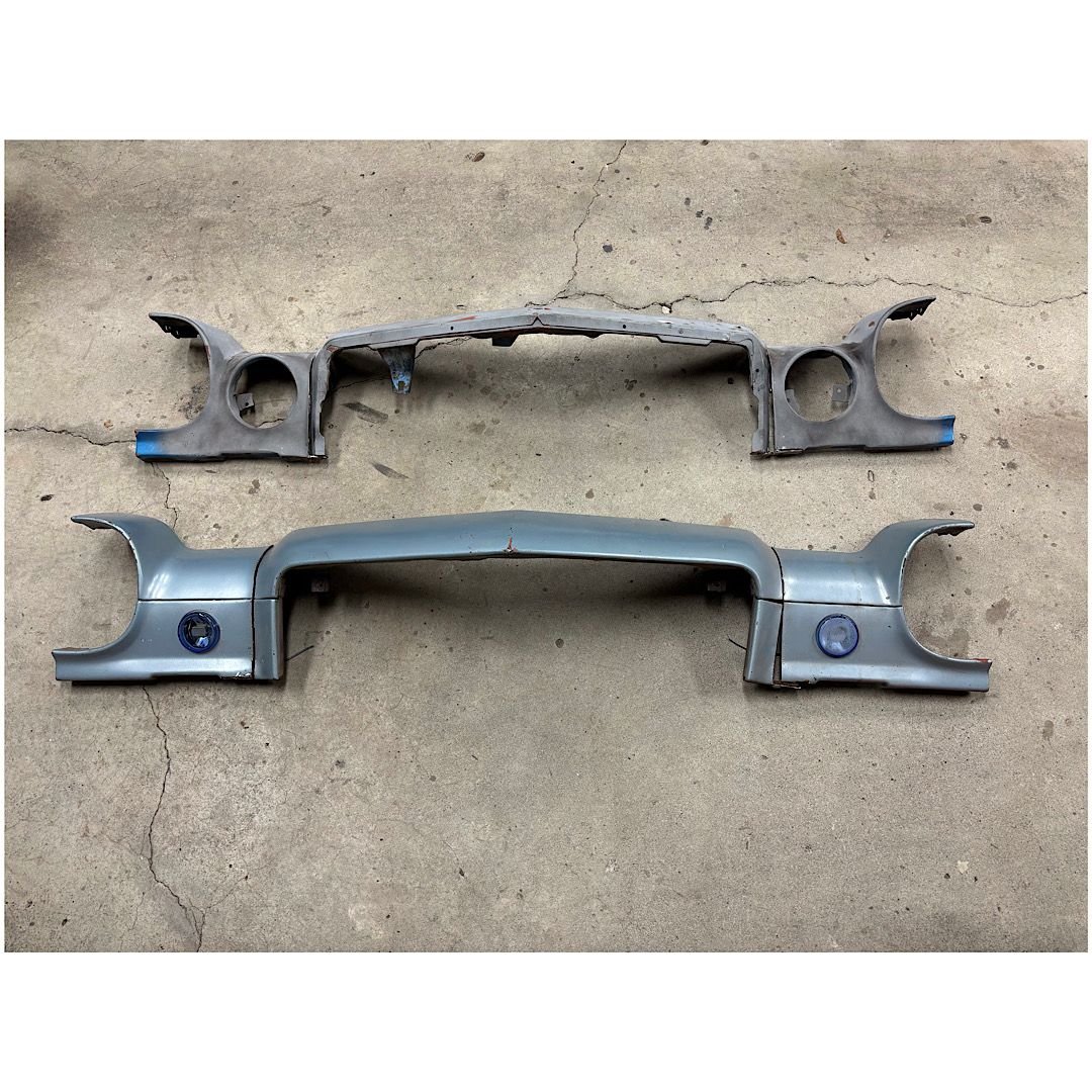 It began as a standard front nose and an RS upper valance 