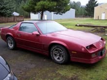 Front Passenger Side - May notice crack in windshield.