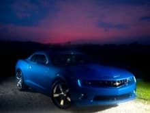 Camaro Picture at Night