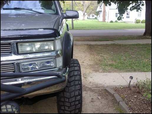some flares to cover the mud ans stone slingers