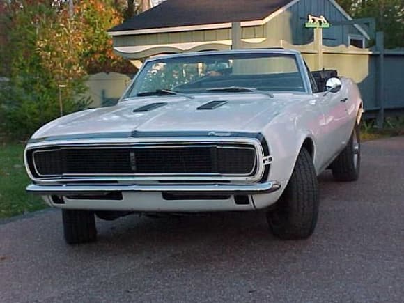 67 Camaro RS  this was when we first got her home after 7 years in storage and boxes.