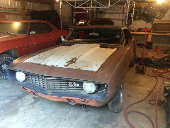 69Camaro project