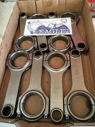 Eagle 6.385" H beam rods