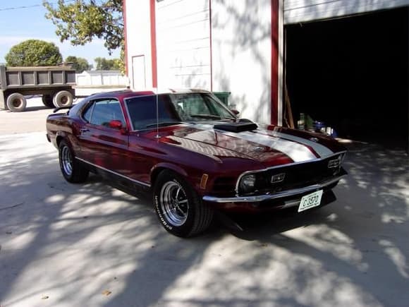 70 Mach 1 004, had to sell it to much of a chevy fan!