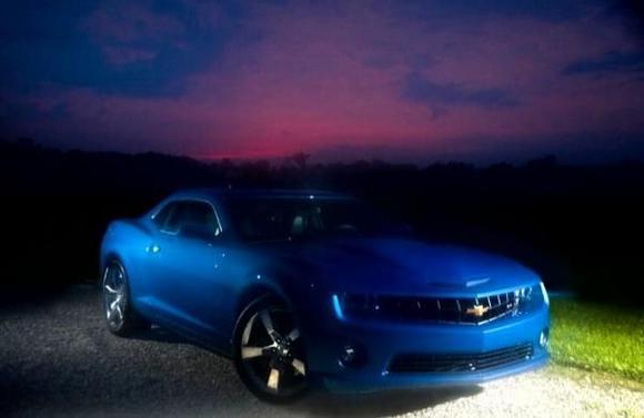 Camaro Picture at Night