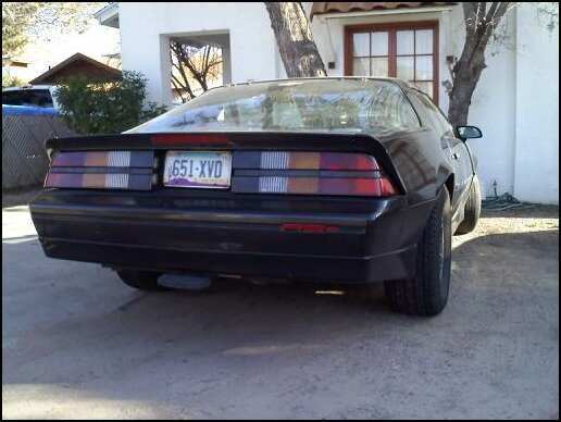 camaro rear