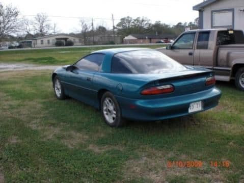 95 Camaro Rear Left angle