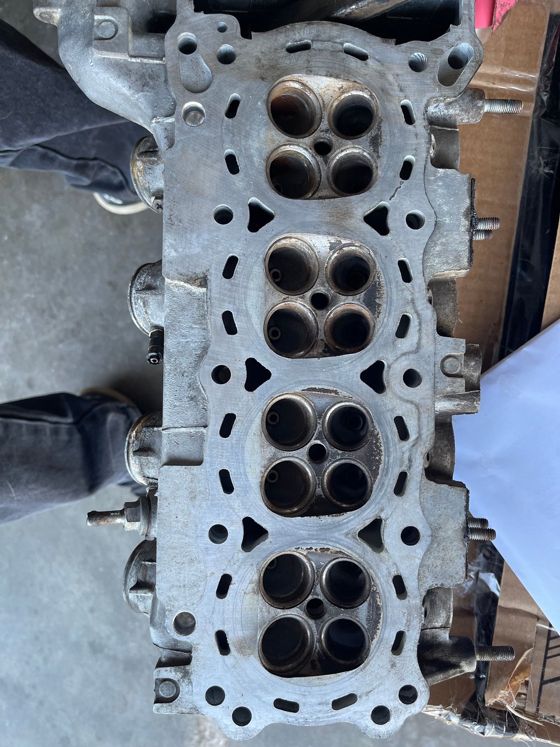 CRc parts cleaner and wire brush