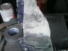First using duct tape to simulate the curve than fiber glassing over it worked like a charm man I got smart friends