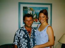 The Wife and I (she had high heels on) LOL