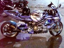 side view with led's on