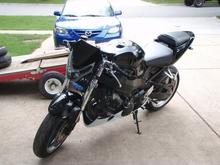 929rr streetfighter in progress