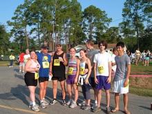 Pepperfest 5k Group from Bainbridge