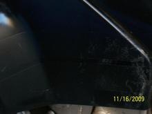 If you look close you can see the stripes under the paint =/ GRRRRRR