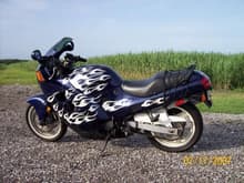 My Honda Cbr 1000f before I sold in  March 2008.