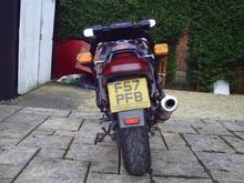 new rear wheel