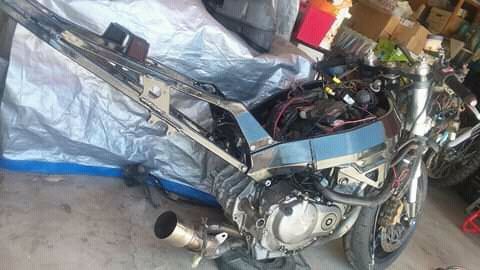 Complete tear down and rebuild. All new powder coat  on everything