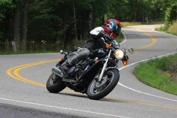 Me up at Deals Gap. (I LOVE this picture.)