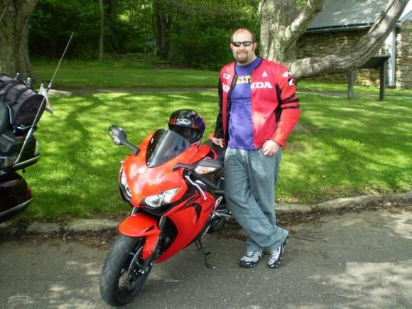 me at the peaks of otter