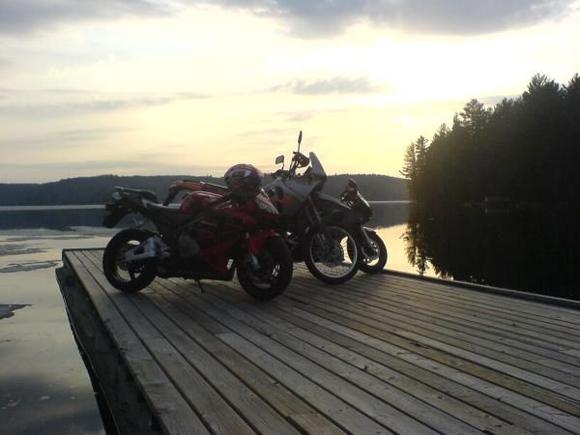 spring ride in the muskoka's