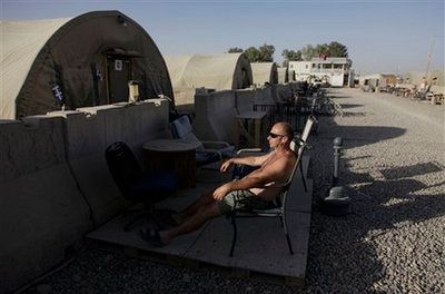 Little john B relaxing on the porch enjoying his afternoon tea LOL