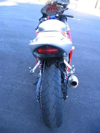 The Ass of my Wifes bike