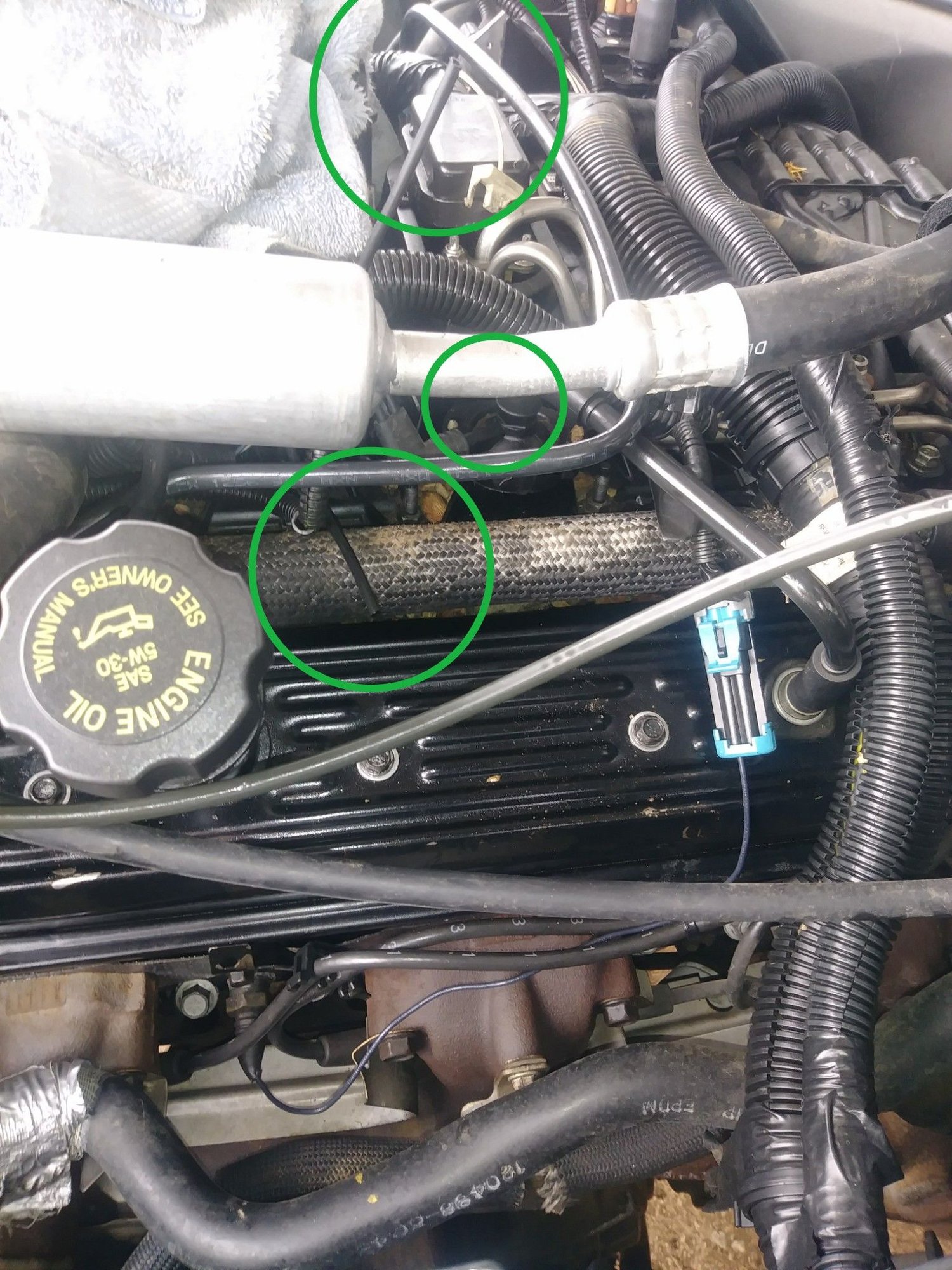 CA 5.7 vacuum lines to nowhere? - Chevrolet Forum - Chevy Enthusiasts