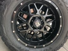 XD Wheels with Toyo  33X12.5 Open Country Tires