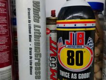 That White Lithium Grease is the best stuff I ever bought.  I used that on everything that needs lubricant.  It works great.

The Cabin is going to Stink like Oil for a Long Time.