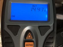 Charging voltage from my 98 Acura Integra, I just wanted to make sure my battery tester was being helpful, lol!