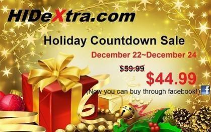 HIDeXtra.com Holiday 2 Day Sale