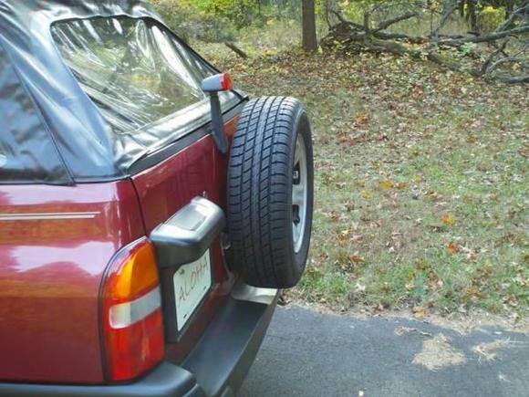Sept. 2014 - New spare tire, Uniroyal Tiger Paw Touring NT-Tire Tread, Item 95091 P205/70R15. The Tiger Paw Touring Tire is good tire.