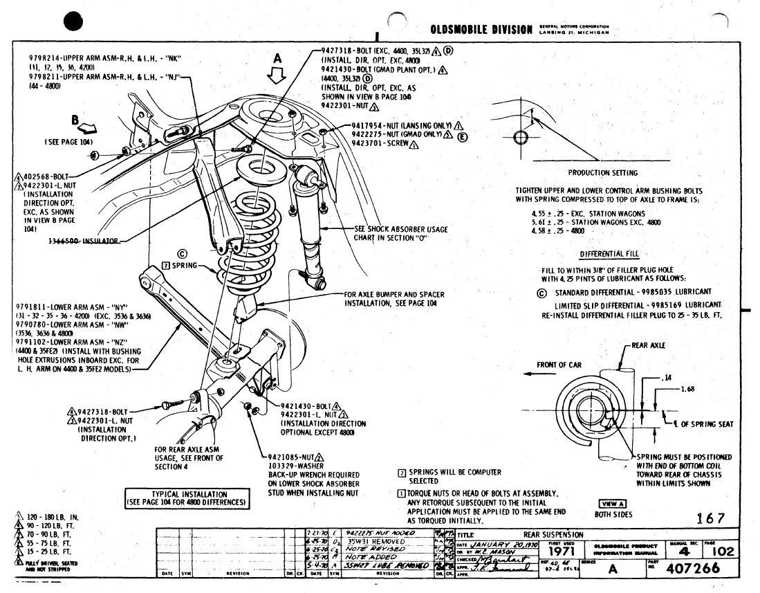 6872 rear upper control arm difference