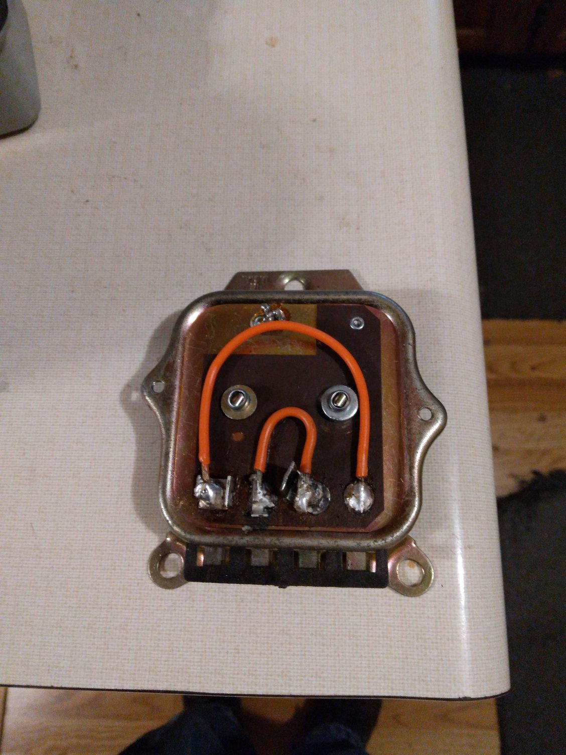 Alternator Conversion to Internal Regulator