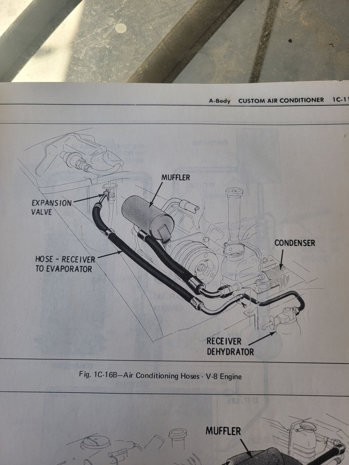 So I ordered the new line that goes from dryer to expansion valve which looks just the one from the CSM