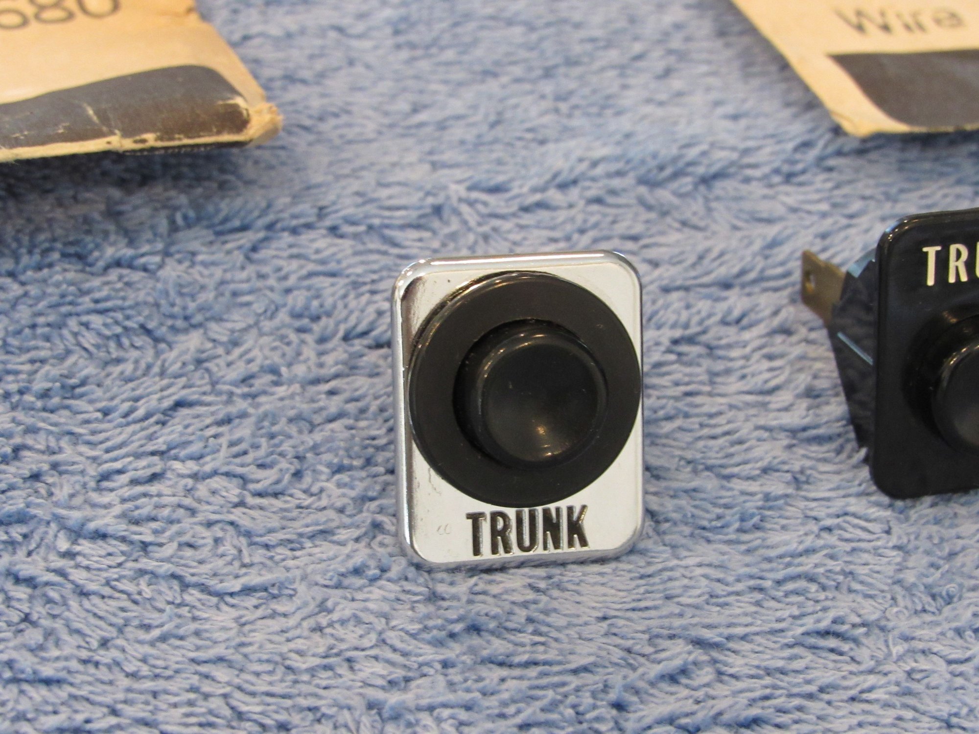 Power Trunk Switches 1970 1971 1972 Cutlass 442 Hurst Olds