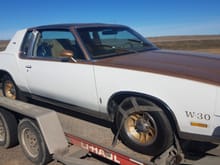 I picked up this 1980 442 for my son. His last year in high school, figure he needs a special car. Its in over all great condition, except the original engine doesn't run. Have a spare drop in 350 for the car. 
This is what I have to work with
Complete 1973 350 with 8 heads. 
I have a spare of 7a's which i will port.
Have sealed power flattop pistons, 30 over
Now looking for recommendations for rest of the heart. 
Edlebrock intake #2711 or #3711
Lunati full valve train set up, needs vaccum.




