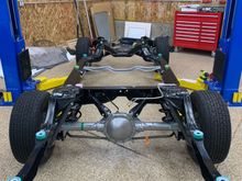 Finished chassis- rear view