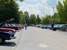 This was 1/4 of the cars in the lot 